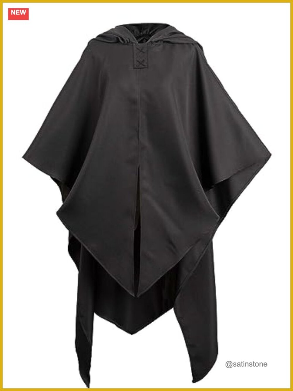 Knight Cloak Warrior Cape Robe Cosplay Costume Adult Knitted Fabric